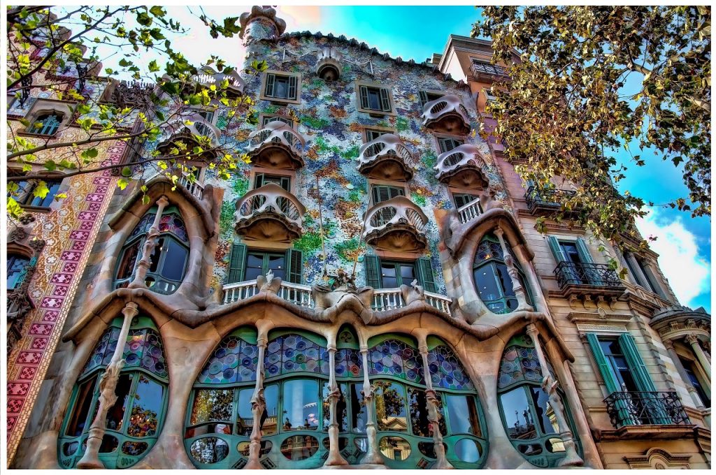  Casa Batlló home in Barcelona, Spain